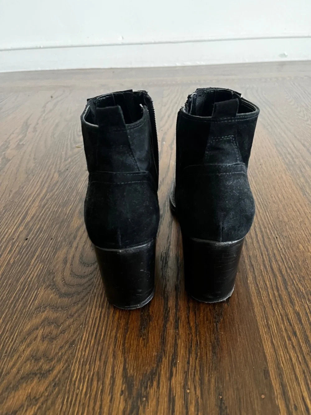 Vintage Jo Ghost silver-toe booties - made in Italy